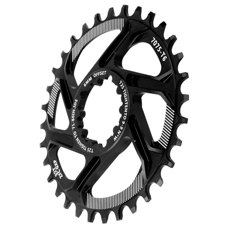 Bike 32T Single Speed Chainring 6mm Offset Direct Mount Narrow