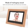 Digital Picture Frame Wooden 7 Inch IPS HD Multifunctional Smart