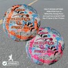 Murphy's Gaelic Street Trainer Footballs, Durable Vulcanised Rubber, Long Lasting
