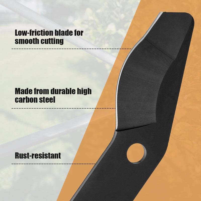 2 PC Steel Lopper Blades Replacement for Fiskars PowerGear 25"/31"