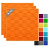 Lashuma Lisbon Kitchen Towels, Orange, Set of 3, 50 x