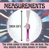 Toyland® 38cm (15") Multicoloured Light Up Fibre Optic Unicorn Wand