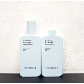 Monsieur J Basic Aqua Moisturizing All-in-One 200ml 2pcs / 무슈제이 베이직 아쿠아 보습 올인원 200ml 2개