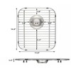 Sink Bottom Grid Kitchen Universal Sink Grate, 304 Stainless Steel