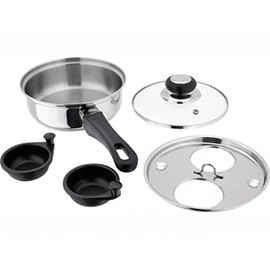 Judge Stainless Steel Induction 2 Egg Poacher