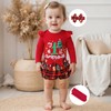 mlpeerw My First Christmas Baby Girl Outfit Newborn 1st Christmas