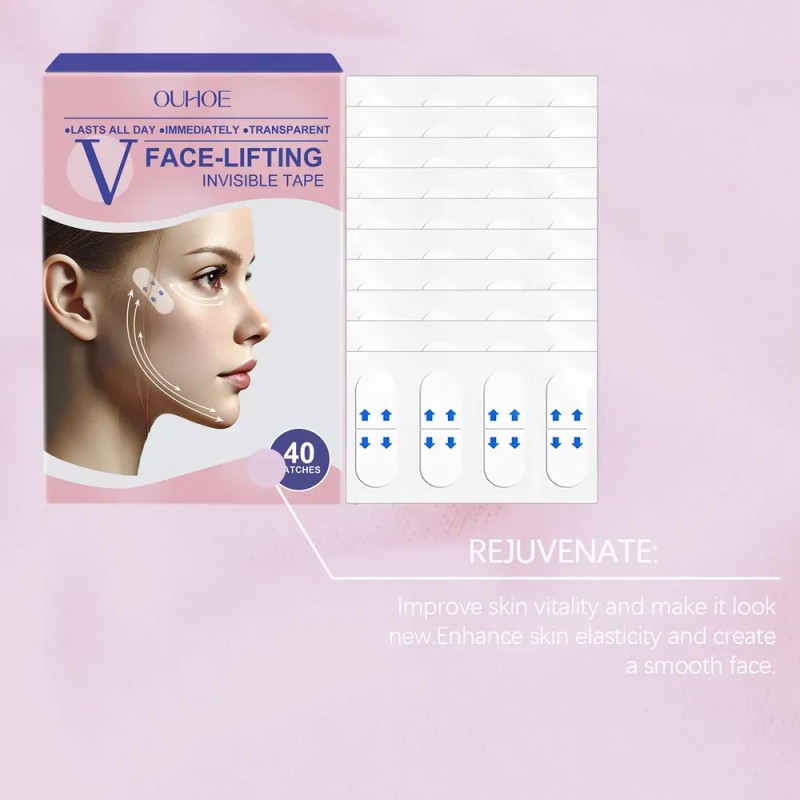 Parches Liftantes Faciales 40pzs | Reafirman, Definen V