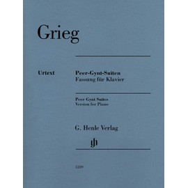 Peer-Gynt-Suiten, Fassung für Klavier 2ms: Instrumentation: Piano solo (G. Henle Urtext-Ausgabe)