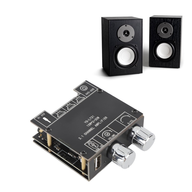YS LT21 Bluetooth Audio Digital Amplifier Board Module 2.1 Channel