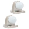 CG PLUS Floor Door Stopper with Rubber pad 2pack, Circle