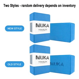 GOGO 24 Packs Yoga Block Wholesale, Blue Exercise Blocks High Density Yoga Brick Workout 9x6x4 Inch