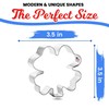 Foose Cookie Cutters Big Four Leaf Clover Cookie Cutter 3.75