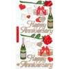 Happy Anniversary Sticko Photo Safe Paper Stickers