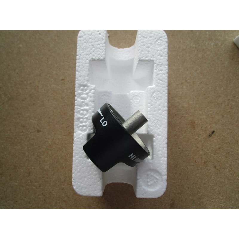 WOLF OVEN/COOKTOP BURNER CONTROL KNOB BLACK NEW OEM PART FROM