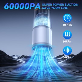 YIVXOZE Portable Cordless Handheld Vacuum Sealer with Vacuum Bags - Automatic Pump for Food Preservation, Type-C Charging, Includes (1 Pump+ 5 Large Bags+ and 5 Medium Bags) (White Bag)