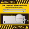 Laptopparts4less Hard Case For MacBook Air 13" M2 Shell Keyboard