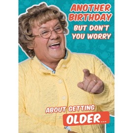 Mrs Brown's Boys MB002 General Birthday Card Multi Colour,210 x 290 mm