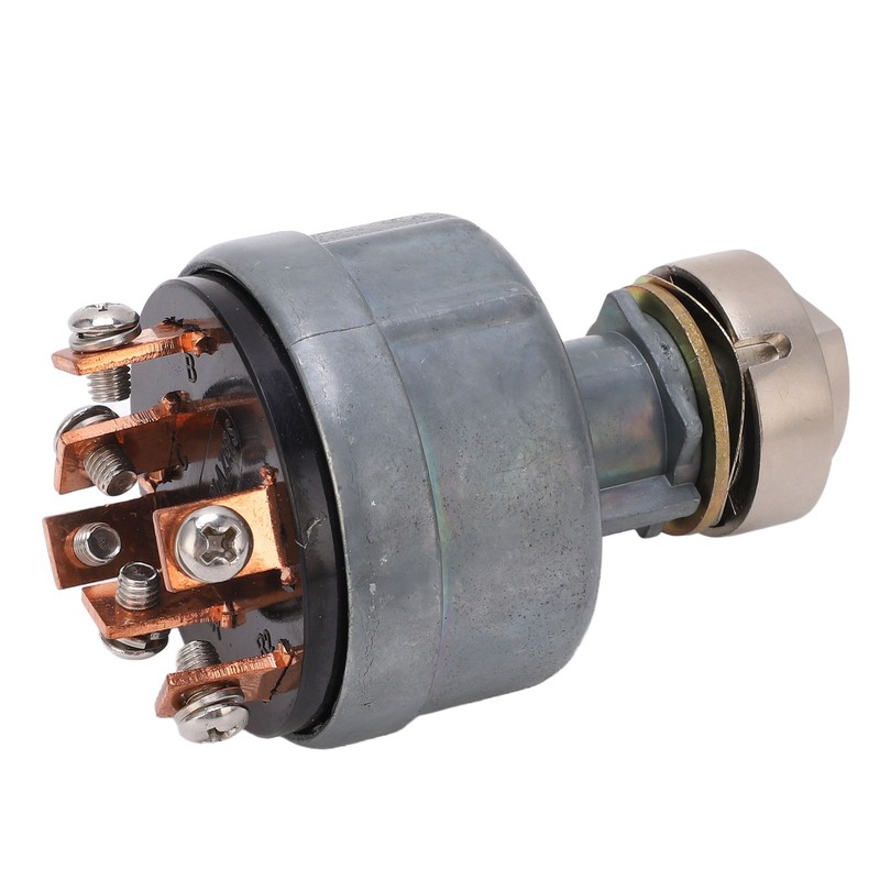 6 Pin Excavator Ignition Start Switch with Key Protection Cover