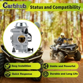 Carbhub Carburetor for Honda Fourtrax 300 350 Foreman 400 450