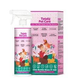 JJJee Total Pet Care 6-in-1 Pet-Safe Cleaner and Odor Remover (16 oZ)