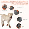 Furrtripsy Dog Booties,Waterproof Dog Shoes for Large Medium Small Dogs,Suitable