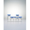 ZWCP 5ml Glass Vials for Injections, Self-Healing Injection Port, Empty