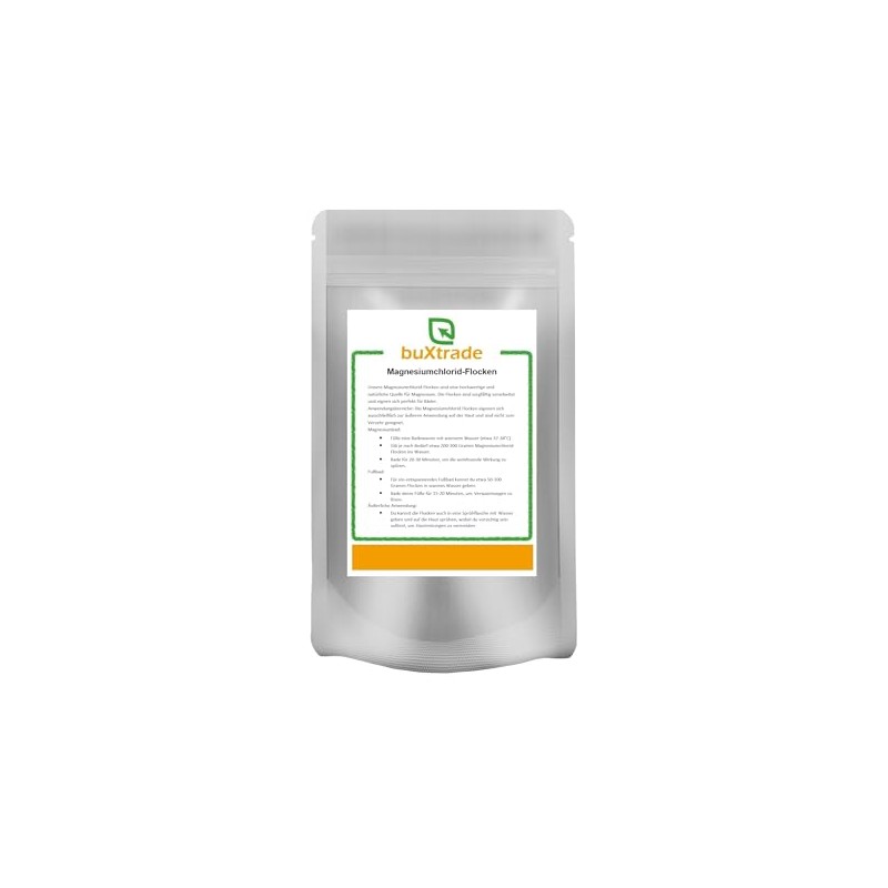 10 kg | Magnesiumchlorid Flocken | Badezusatz | Pharmaqualität |