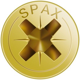 Spax – Universal Screw Countersunk Head Phillips Z 4Cut Full Thread Galvanized Passivated A2L – 1081020350123, 1081020350503