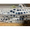 allen + roth 84'' White Navy Cotton Light Filtering Grommet