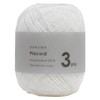Yokota DARUMA 4230 Plastic Cord Sleep-ply Woolen Yarn Col.1 White