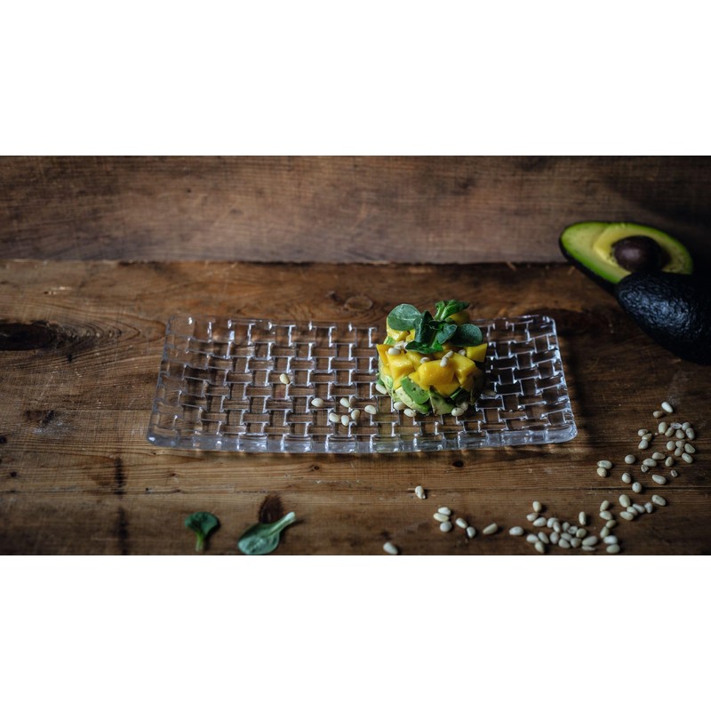 ナハトマン(Nachtmann) [正規品] Nachtmann ナハトマン ボサノバ レクタングラー プレート 28cm 81399