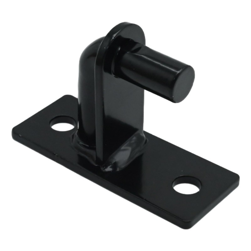 Saihisday 4 Pack Black Wall Mount Gate Hinges Heavy Duty
