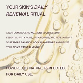 Dermaclara Daily Restorative Oil - Face Oil for Women & Men with Jojoba Oil, Hydrating and Anti Aging with Nourishing Superfoods, Overnight Moisture for Youthful Glow - 30 ml