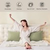 DOWNSTORIA Body Pillow Cover, Ultra Soft Microfiber Long Pillowcase, Envelope