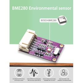 SEENGREAT BME280 Sensor Environmental Temperature Humidity Barometric Pressure Monitoring Module for Raspberry Pi/Ardui/Stm32, I2C/SPI Interface Compatible with 3.3V and 5V