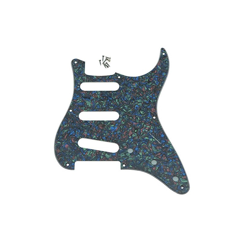 KAISH 8 Hole Vintage Strat/ST Style Pick Guard SSS Guitar