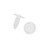 Motoforti 50 Pcs Car Door Rivets Bumper Trim Panel Retainer