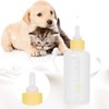 Pet Milk Bottle, 6 Pieces 60 ml Puppies Kitten Feeding