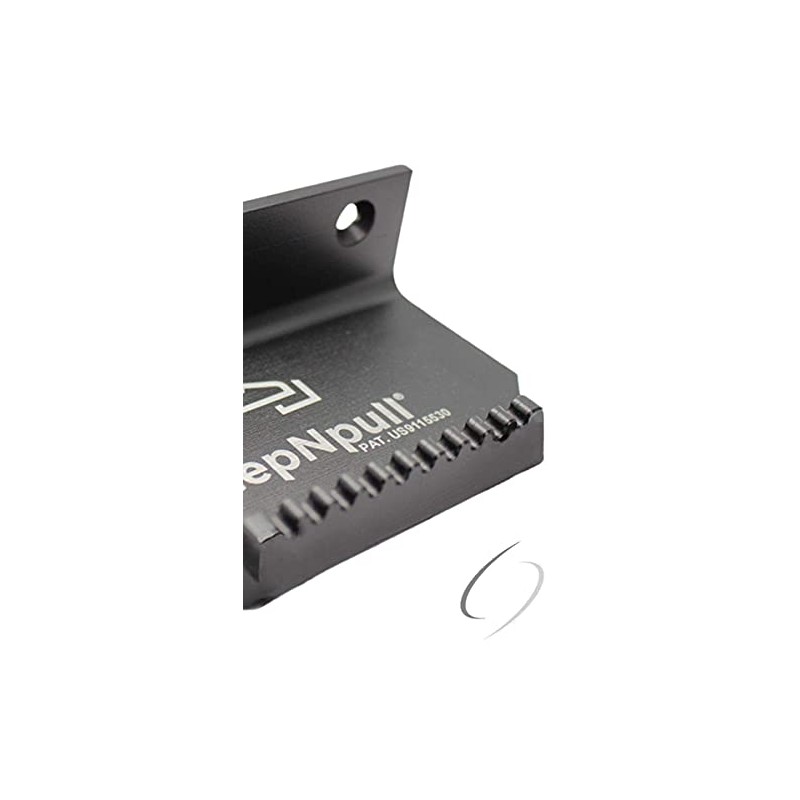 STEP-N-PULL StepNpull SNPE-BLK Foot Operated Door Pull Black Finish