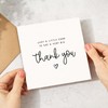 Thank You Card, Just little card to say a big