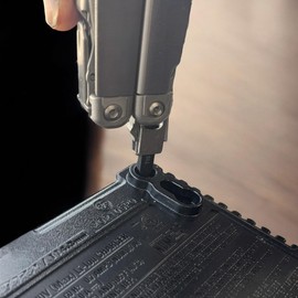 Galvanox #1 & #2 Phillips Replacement Double-Ended Flat Bits for Leatherman Multi-tools (4 Pack)