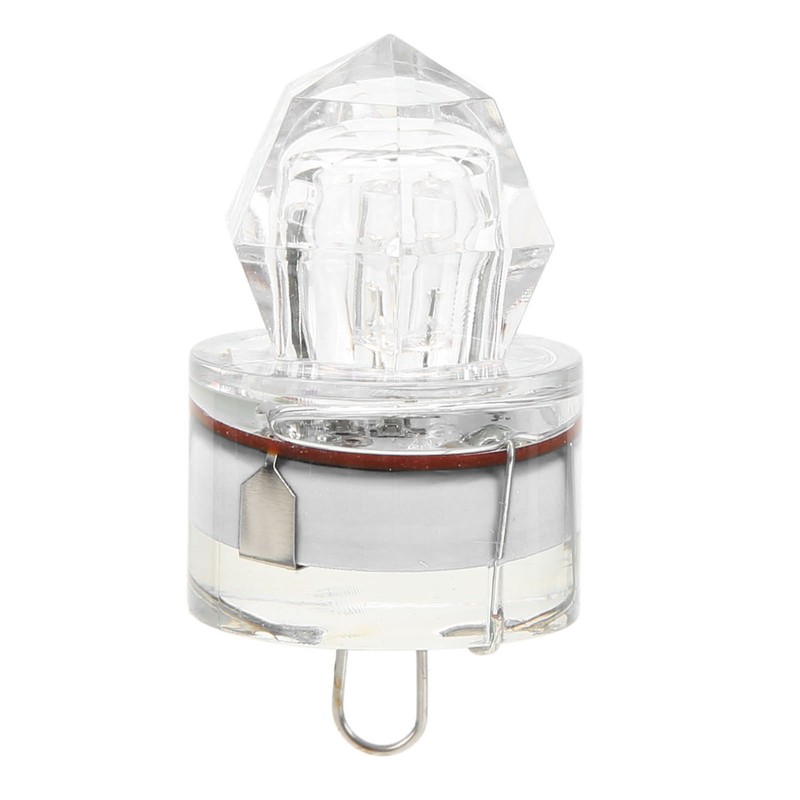 5Pcs Fishing Lure Light Diamond Shape LED Corrosion Resistance Auto