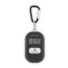 Verbalise Talking 5 Alarm Medication Reminder Keychain, Black