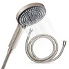 OFFO Handheld Shower Head Set, 6-Mode Brushed Nickel High Pressure