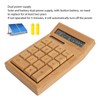 CS19 Solar Calculator Solar Battery Dual Power 12 Digit LCD