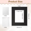 uxcell Picture Mats, 8 x 10 Mat Board Center for