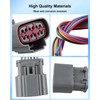 Vaticas Transmission Solenoid Wire Harness Repair Kit Replace 350-0067 3U2Z-14S411-VCA,