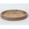 Carah & Cossh Round Wooden Serving Tray, Whitewashed Round Decorative