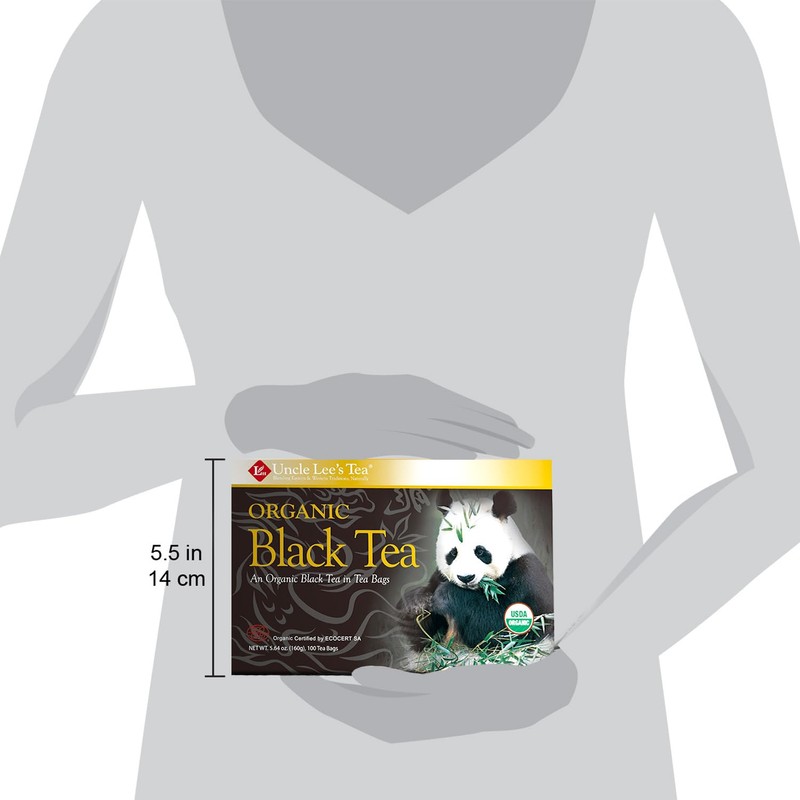 Uncle Lee's Tea Organic Black Tea - Premium Tea, Full-Bodied,