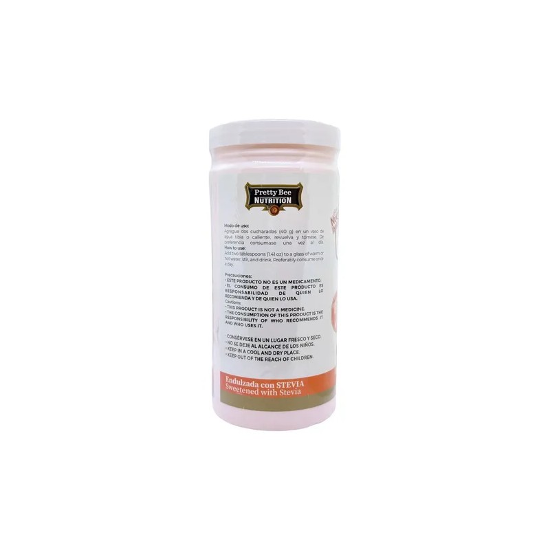 Grenetina Hidrolizada 100 Natural 500 Grs Pretty Bee Bote Sabor